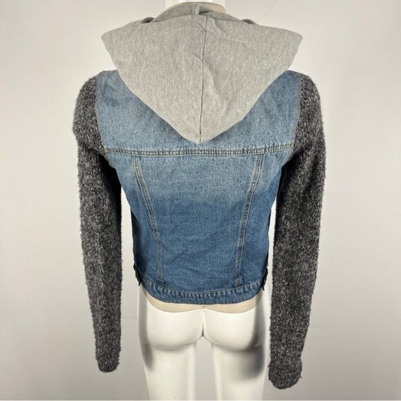 Material  girl hooded denim jacket - Picture 2 of 9